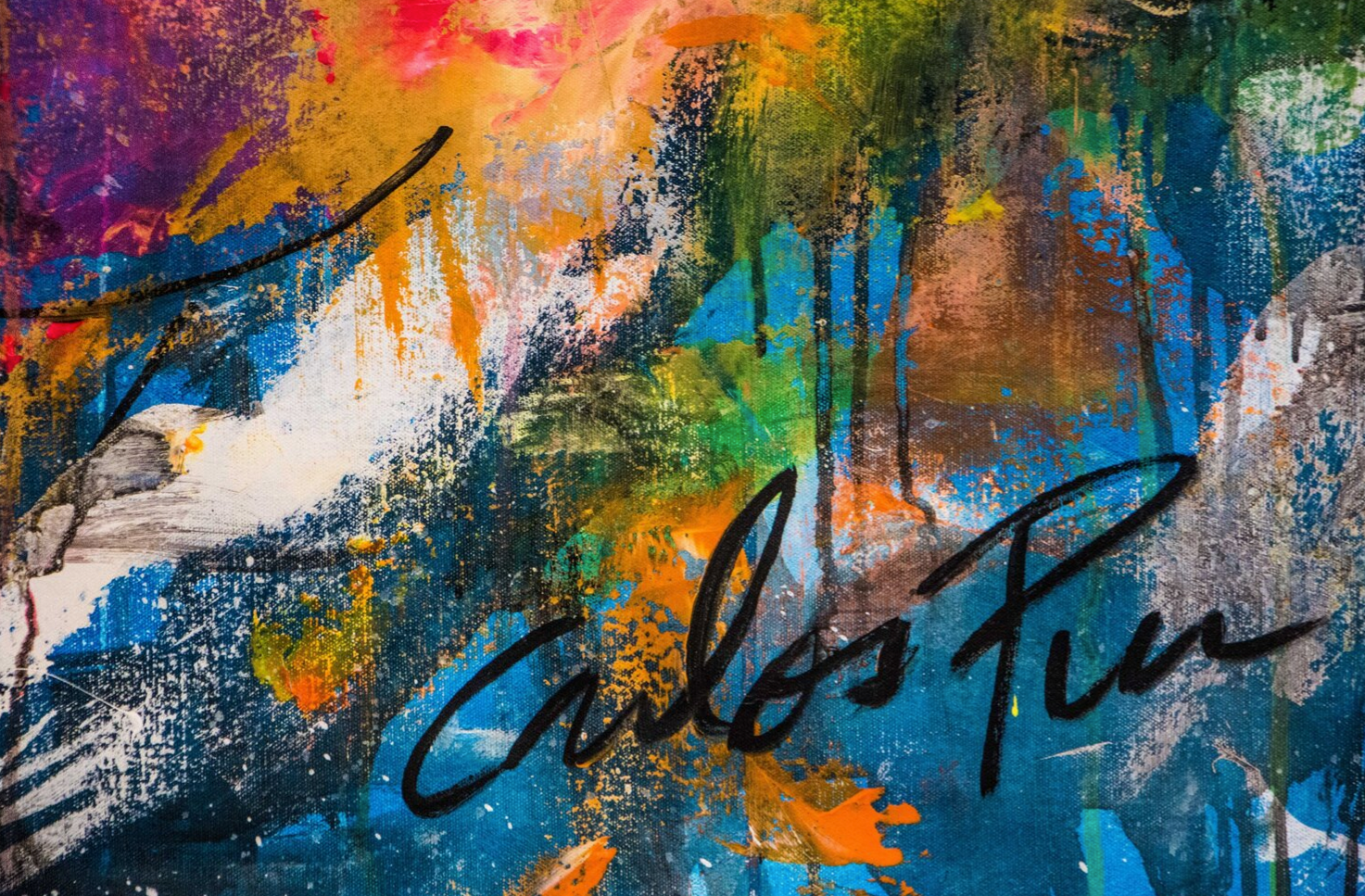 Albert Einstein colorful energy