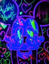 Neon Hearts Mickey Mouse F.U. Series