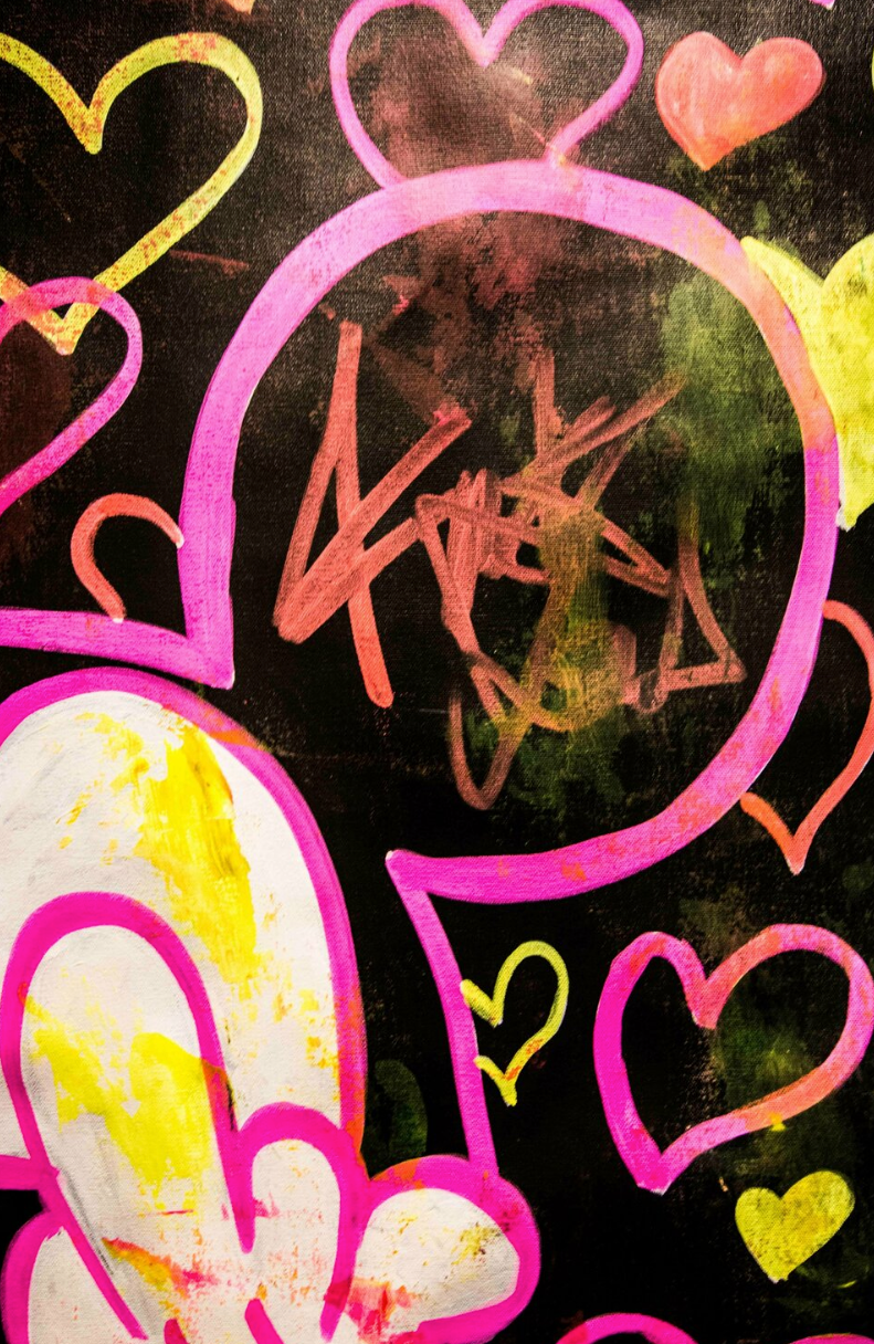 Neon Hearts Mickey Mouse F.U. Series