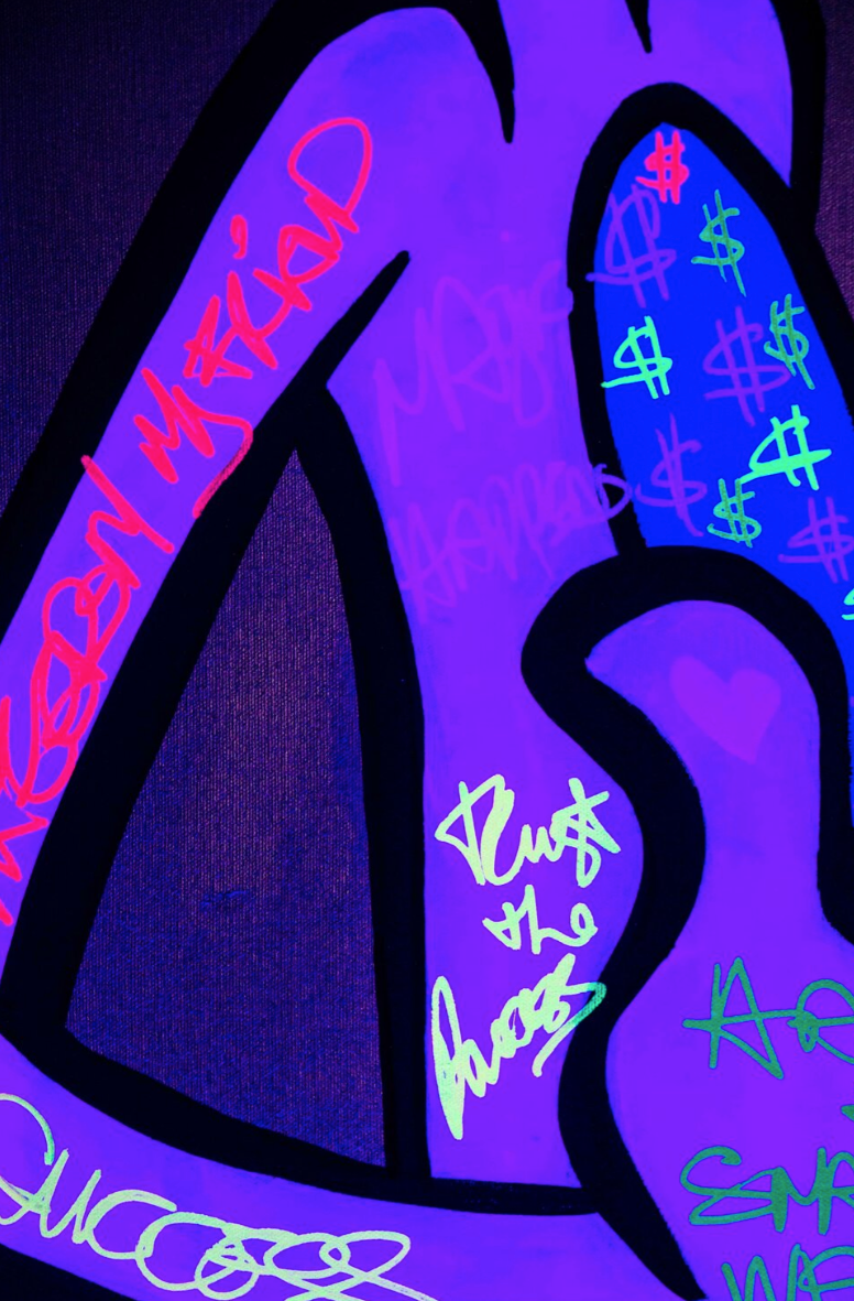 Believe ft. Pink Panther pose #2 Golden Series