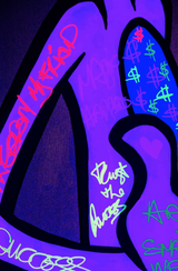 Believe ft. Pink Panther pose #2 Golden Series