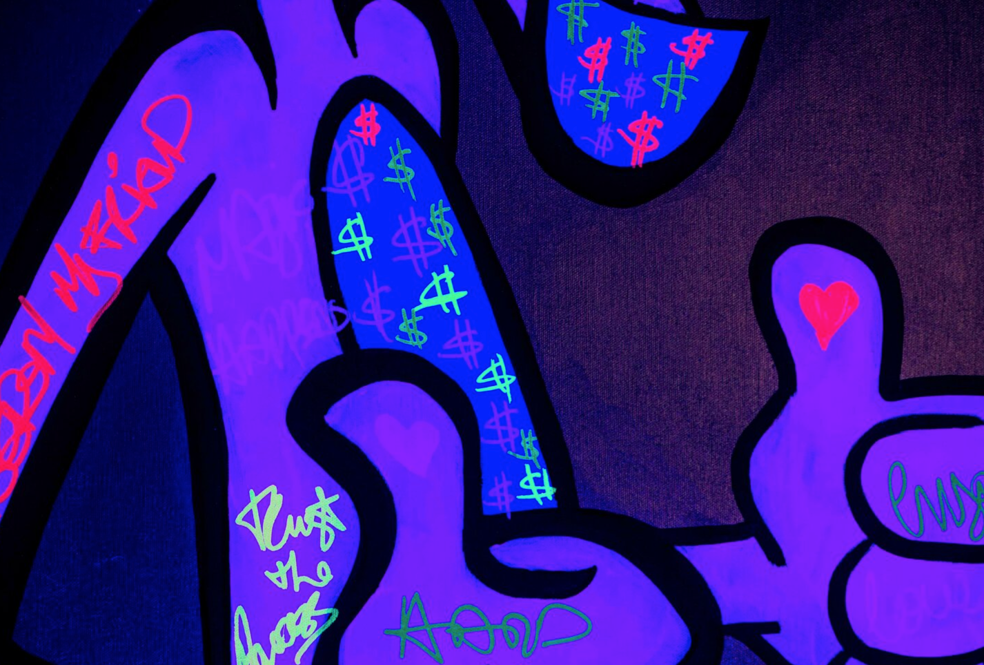 Believe ft. Pink Panther pose #2 Golden Series