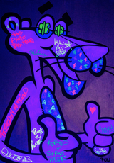 Believe ft. Pink Panther pose #2 Golden Series