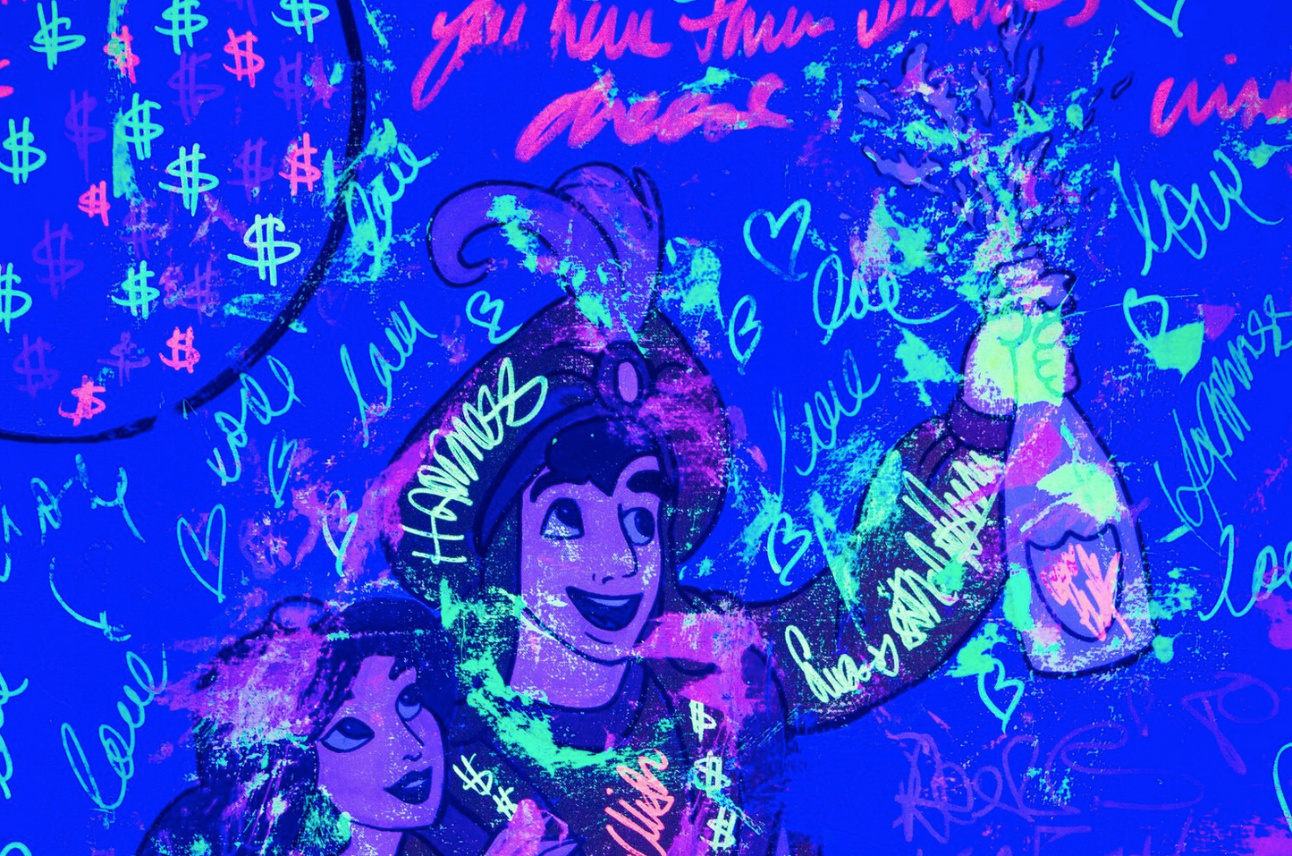 Celebrating A whole new world ft. Aladdin and Jasmine