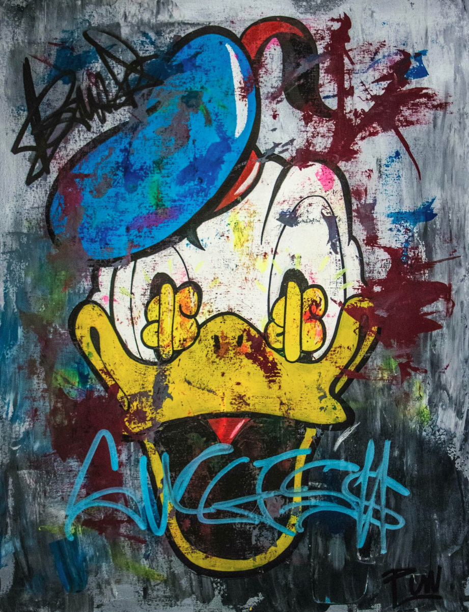 Donald Duck Dollar Eyes - Head Series