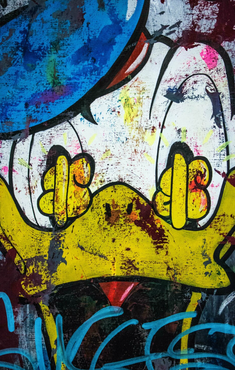 Donald Duck Dollar Eyes - Head Series