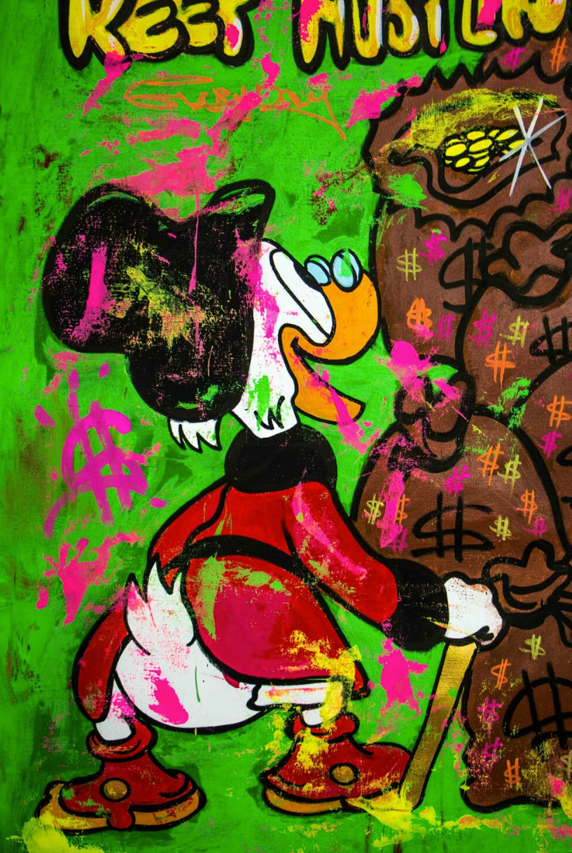 Enjoy and keep hustling ft. Scrooge Mc Duck