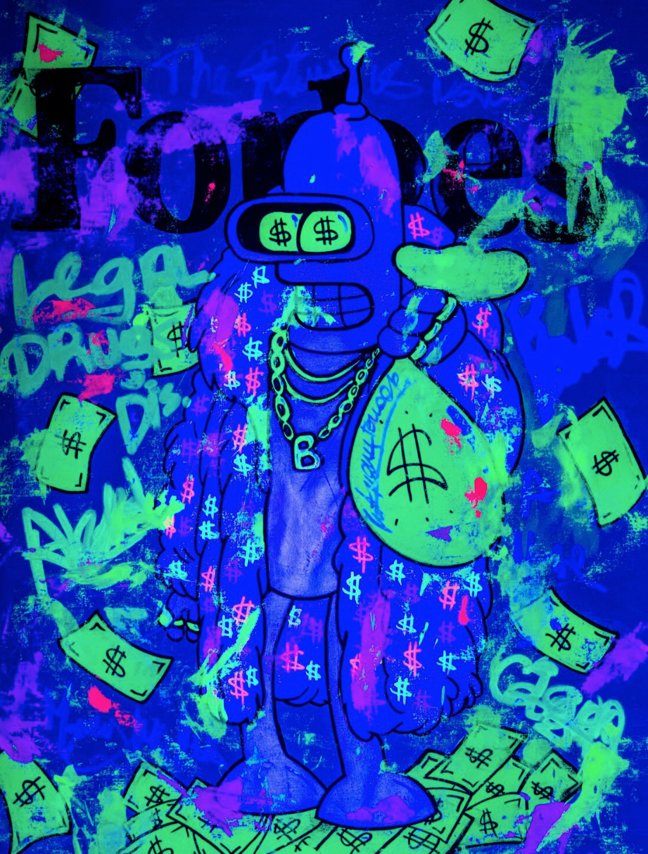 Forbes Magazine cover Bender - Legal Drugs Distributor