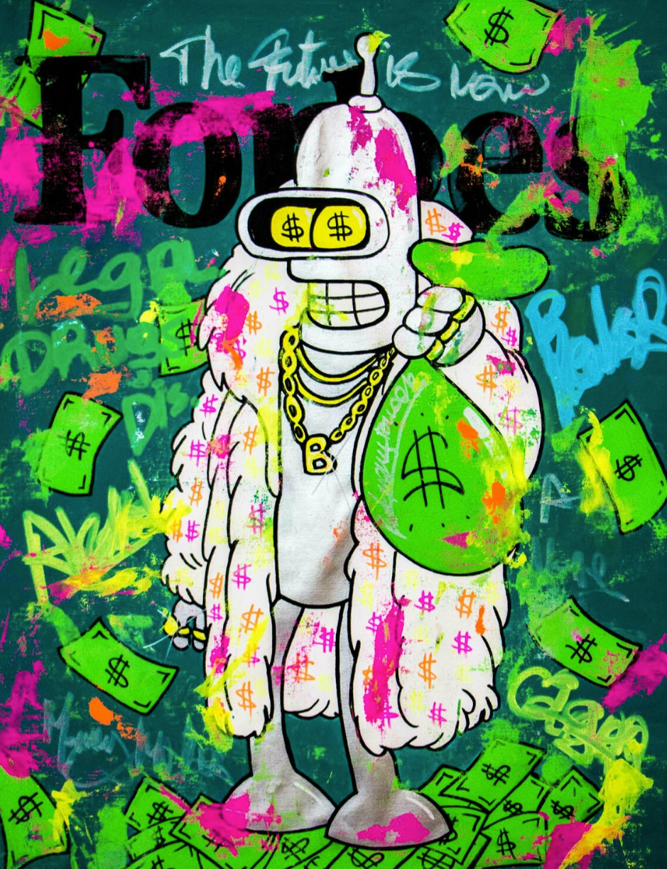 Forbes Magazine cover Bender - Legal Drugs Distributor