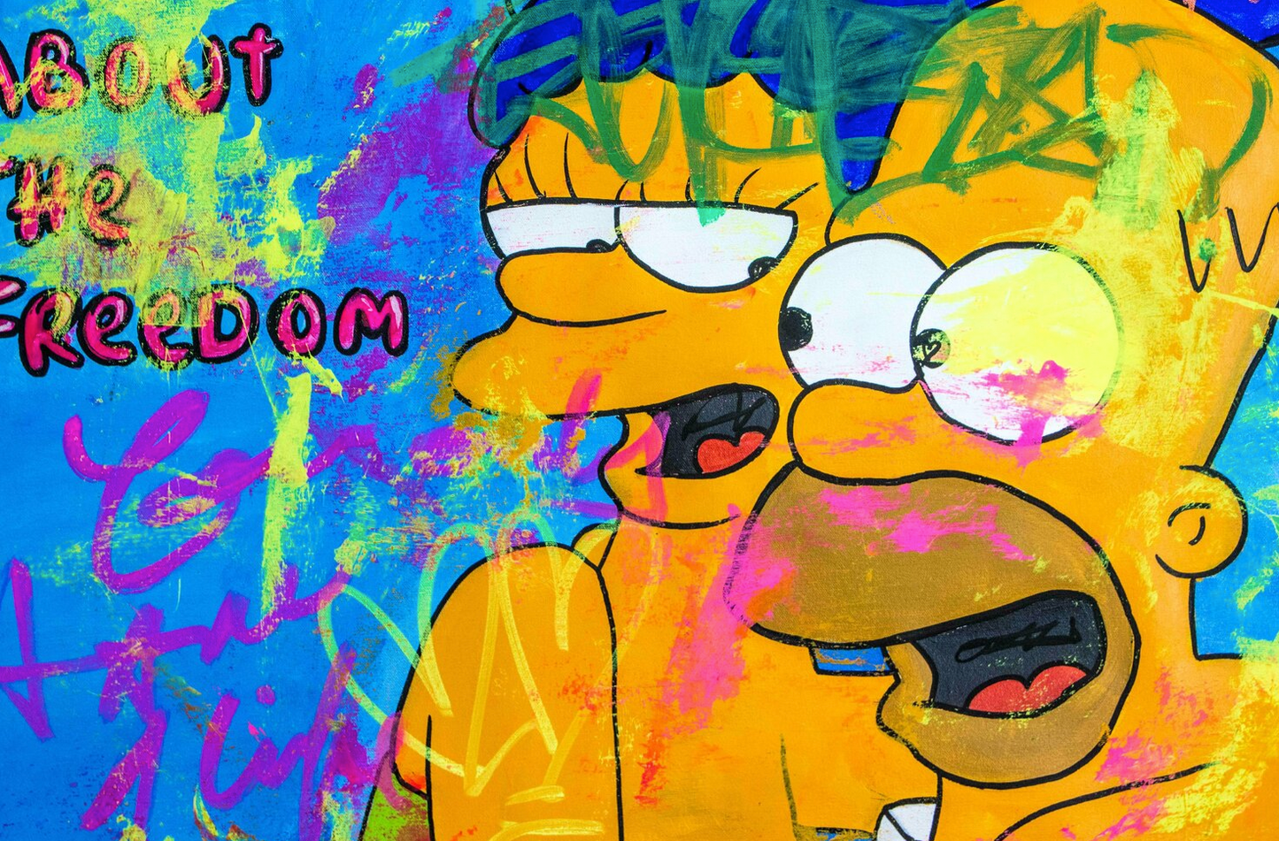Freedom ft. Homer and Marge Simpson