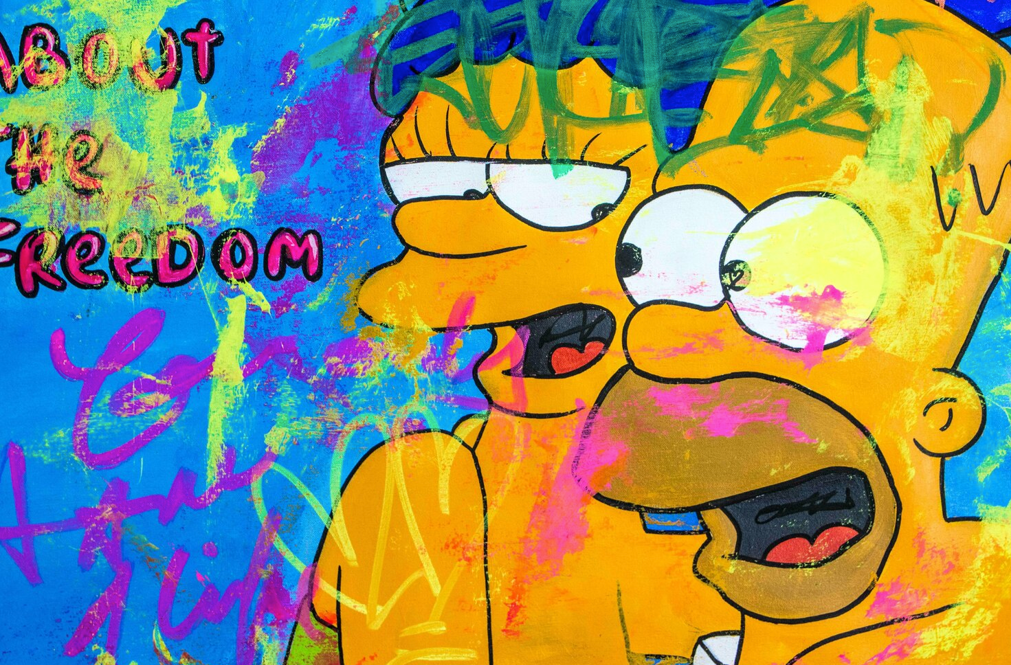 Freedom ft. Homer and Marge Simpson