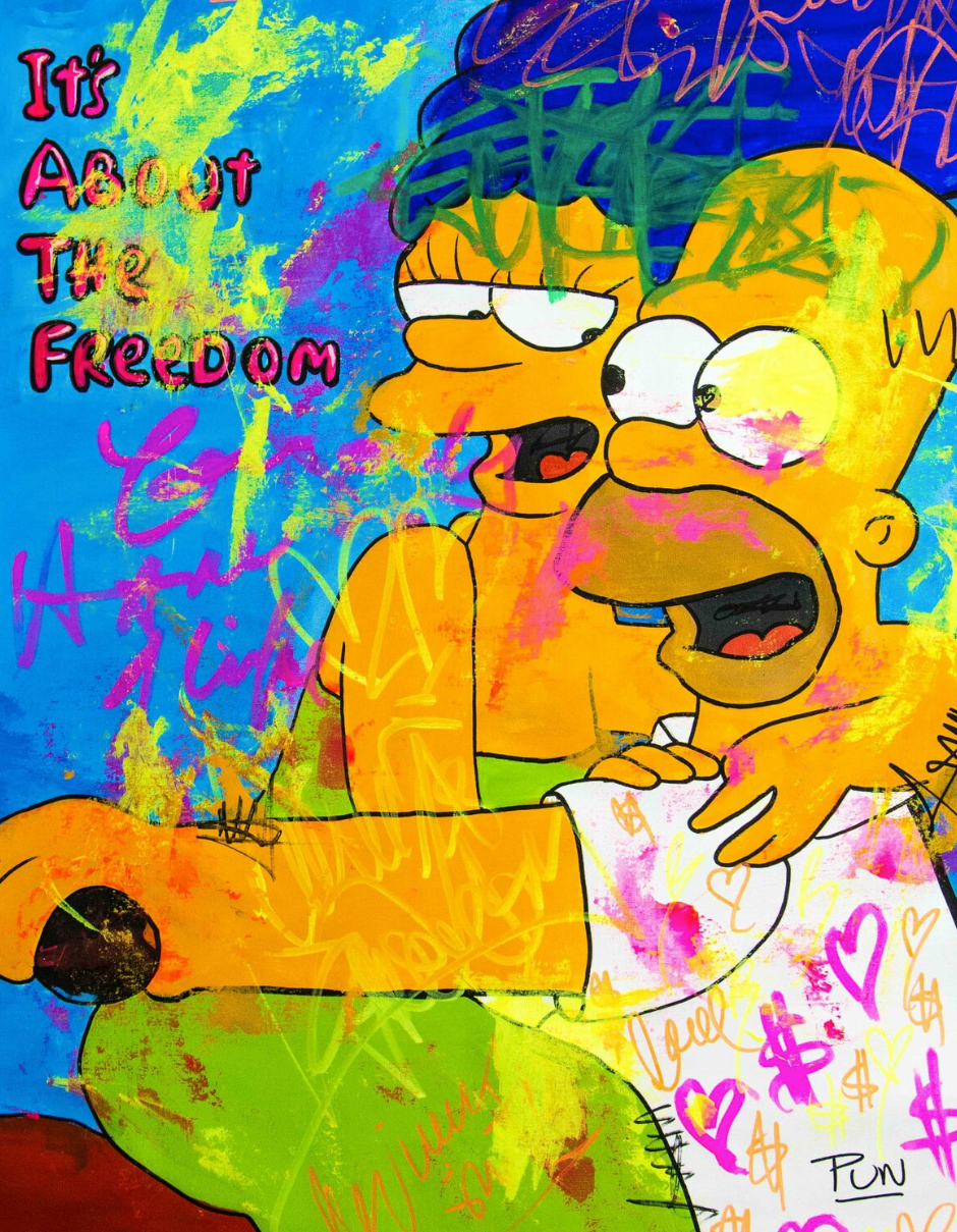 Freedom ft. Homer and Marge Simpson