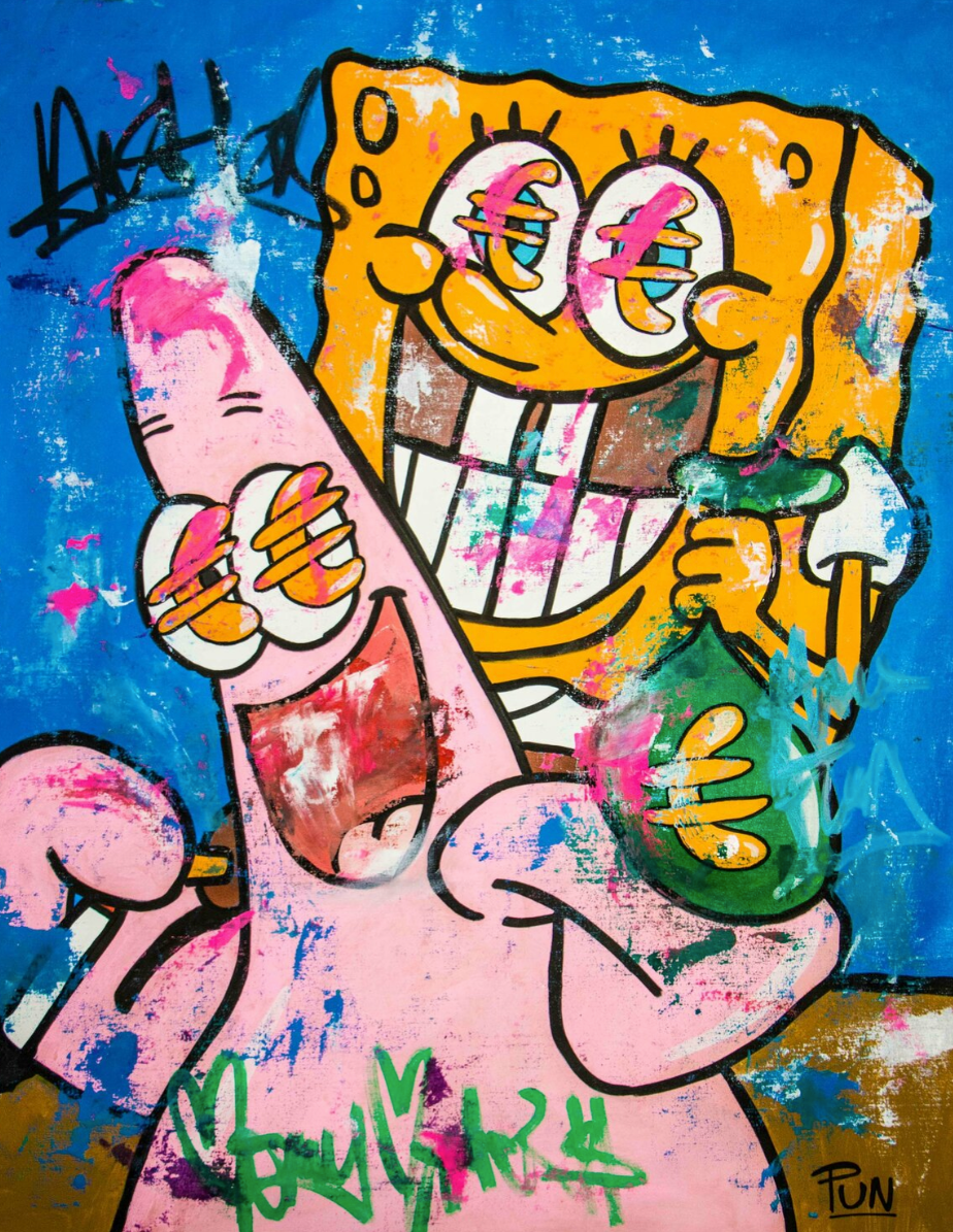 Lets have fun! ft. Bob Sponge and Patrick Star
