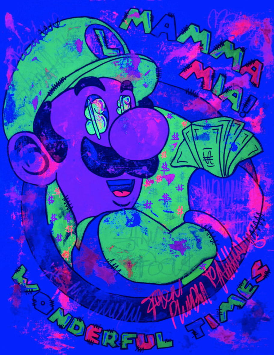 Mamma Mia ! Wonderful times ft. Luigi Bros