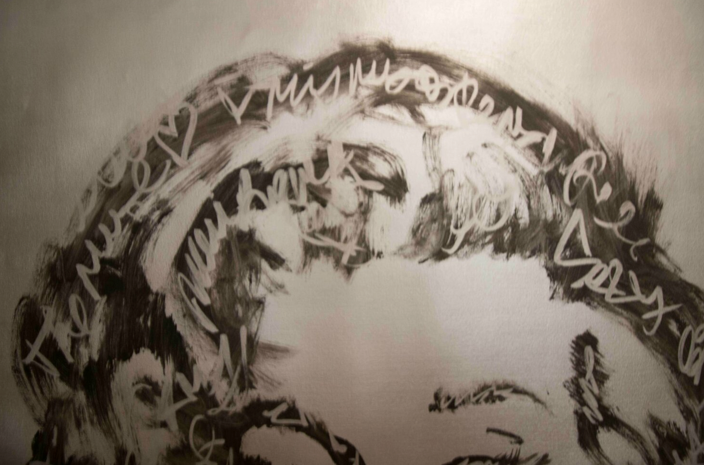 Marilyn Monroe Portrait Silver Series