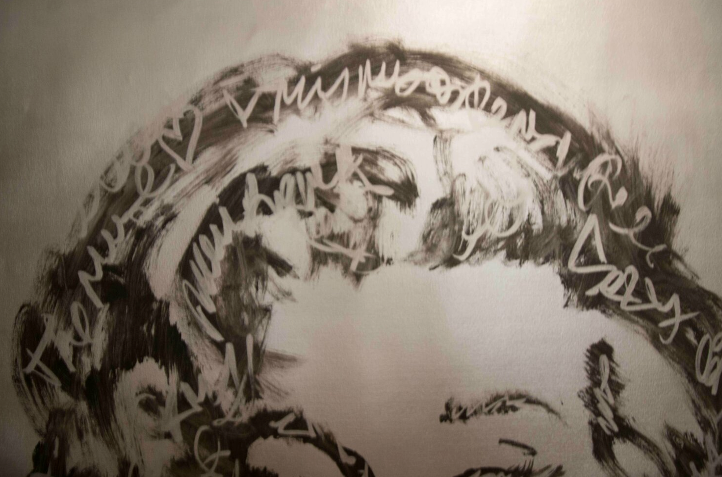 Marilyn Monroe Portrait Silver Series