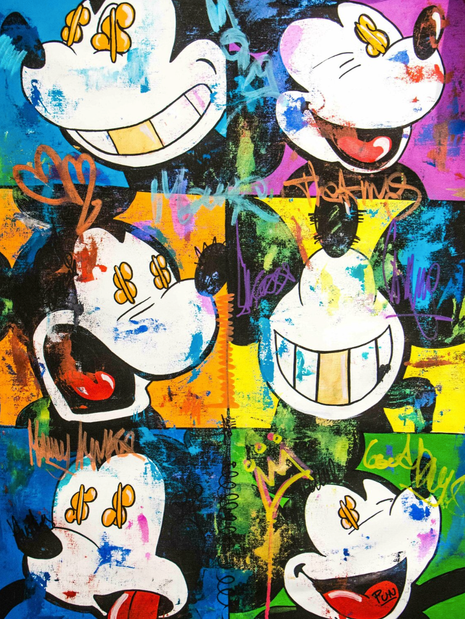 Money Expressions ft Mickey Mouse