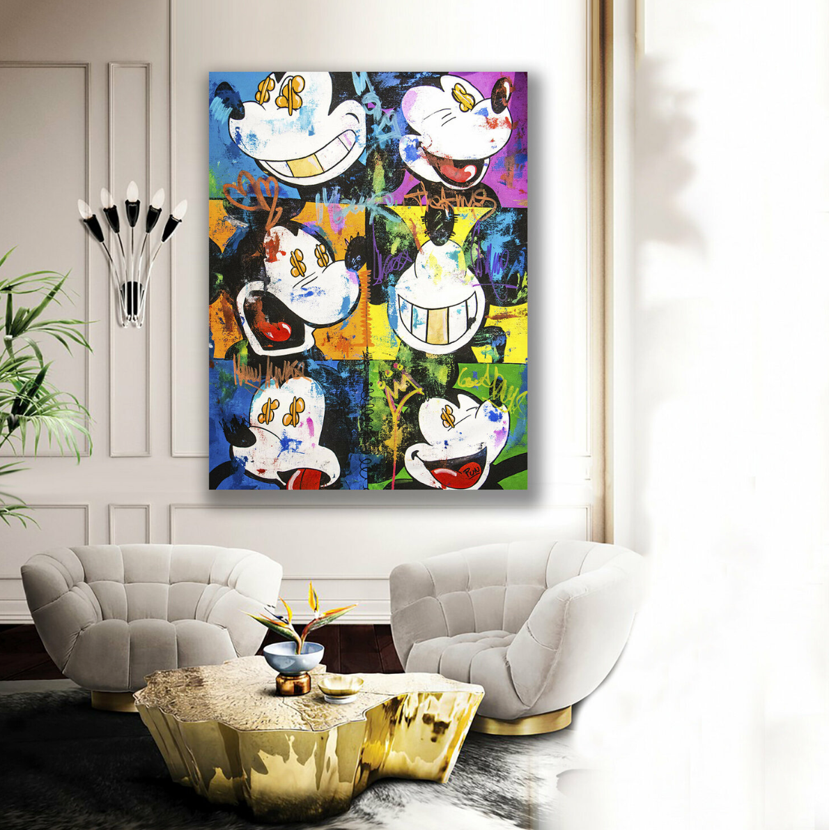 Money Expressions ft Mickey Mouse