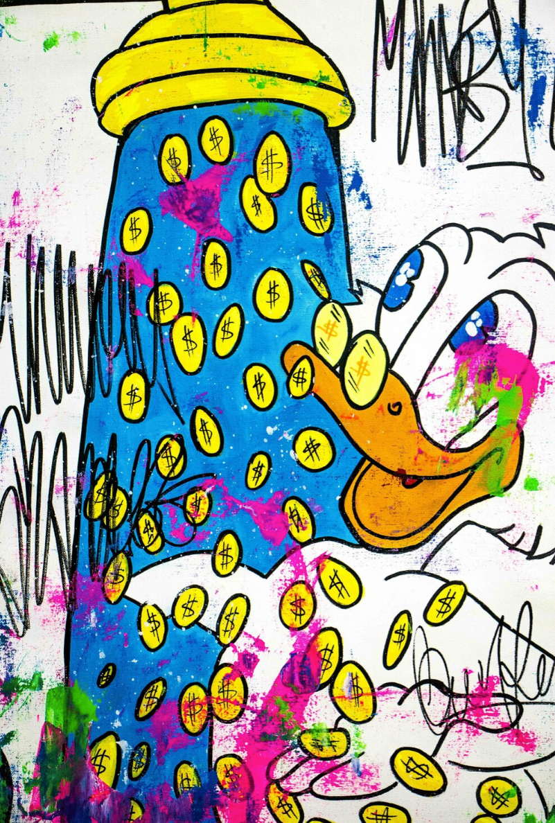 Morning money shower ft Scrooge mc duck