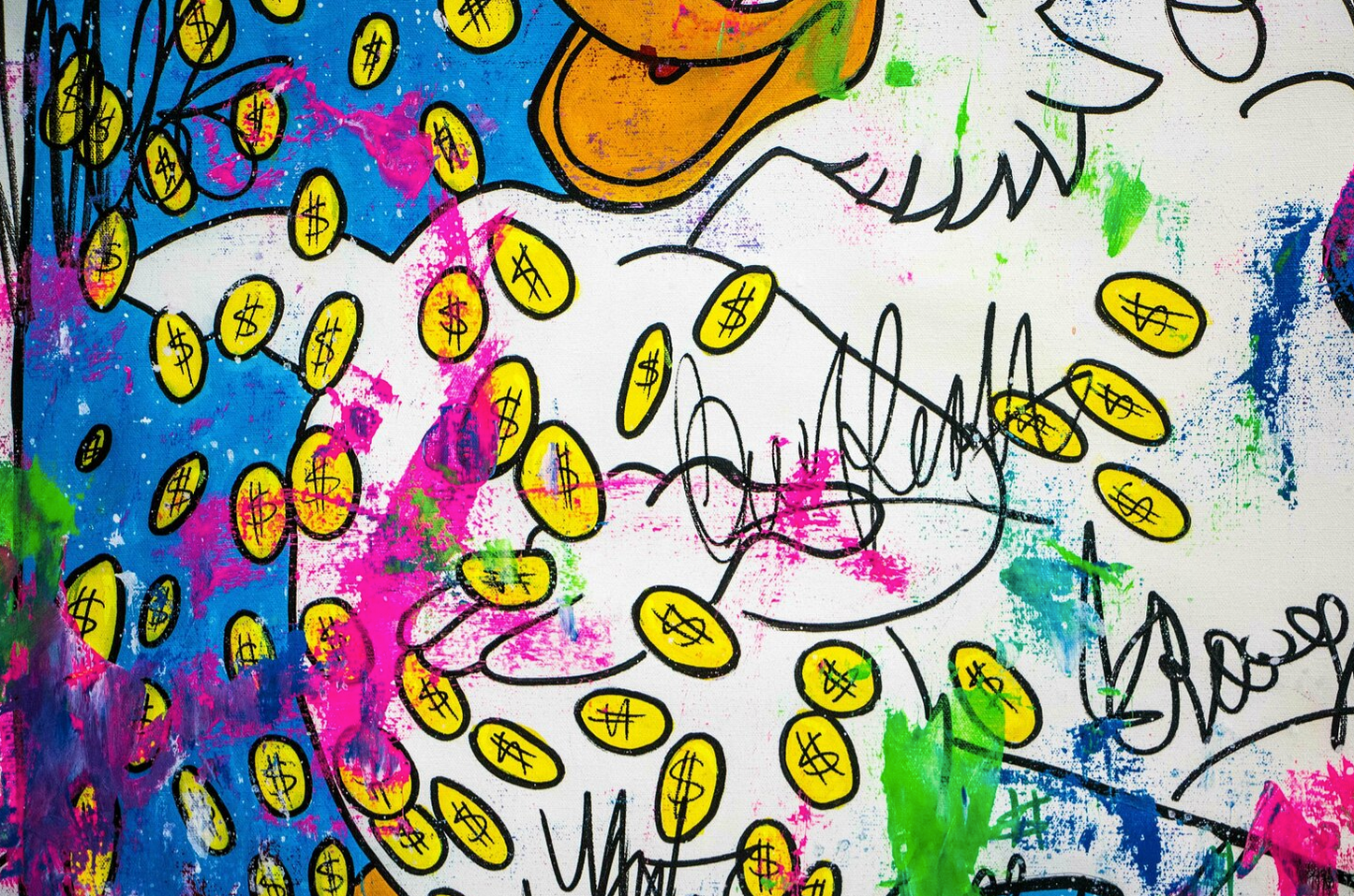 Morning money shower ft Scrooge mc duck