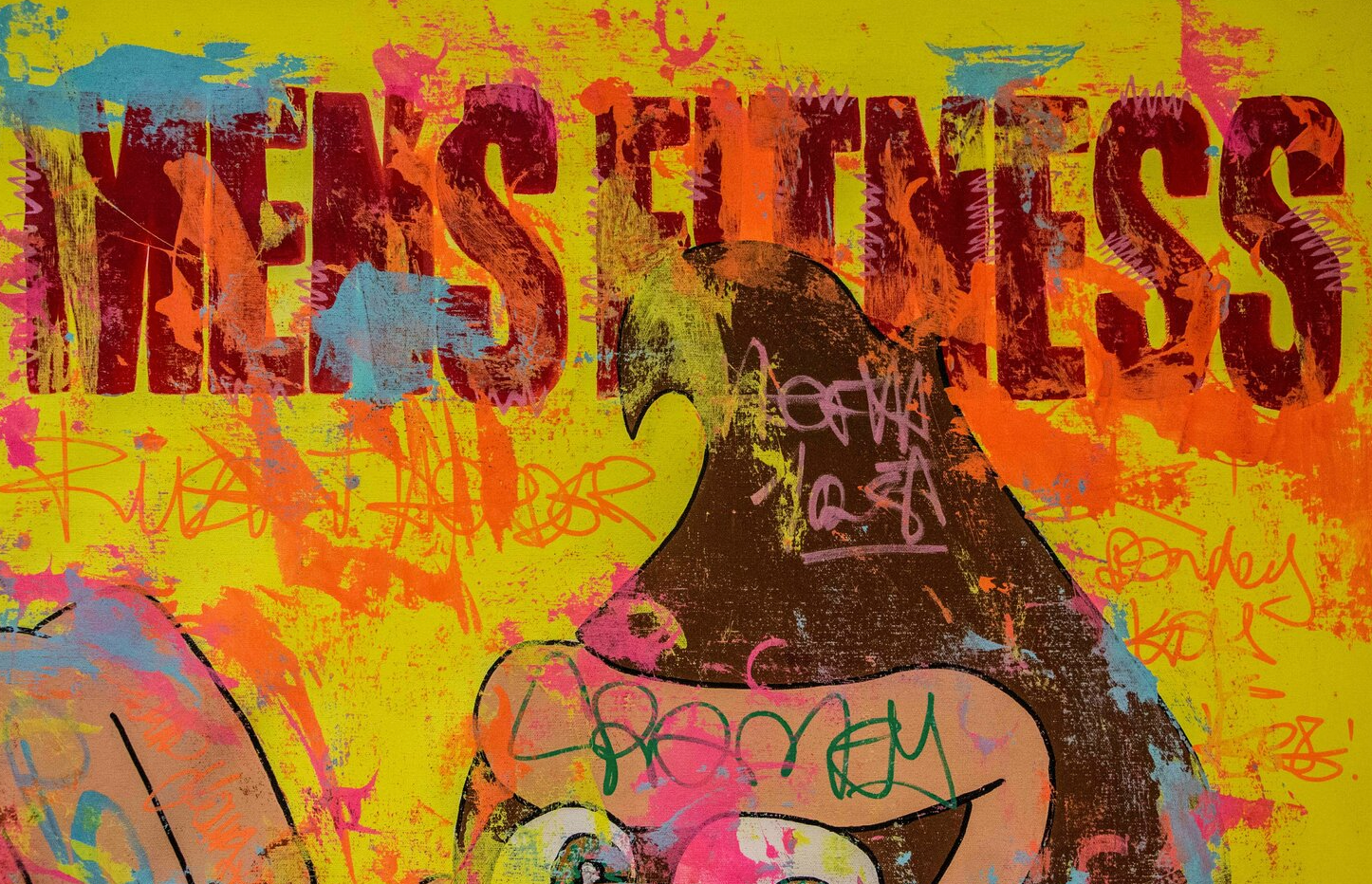 Push Harder ft Donkey Kong Mens Fitness Magazine