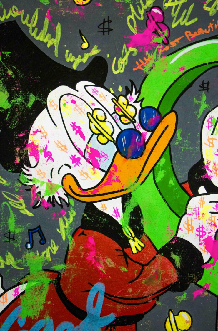 The Beautiful Melody of Money played by Scrooge Mc Duck