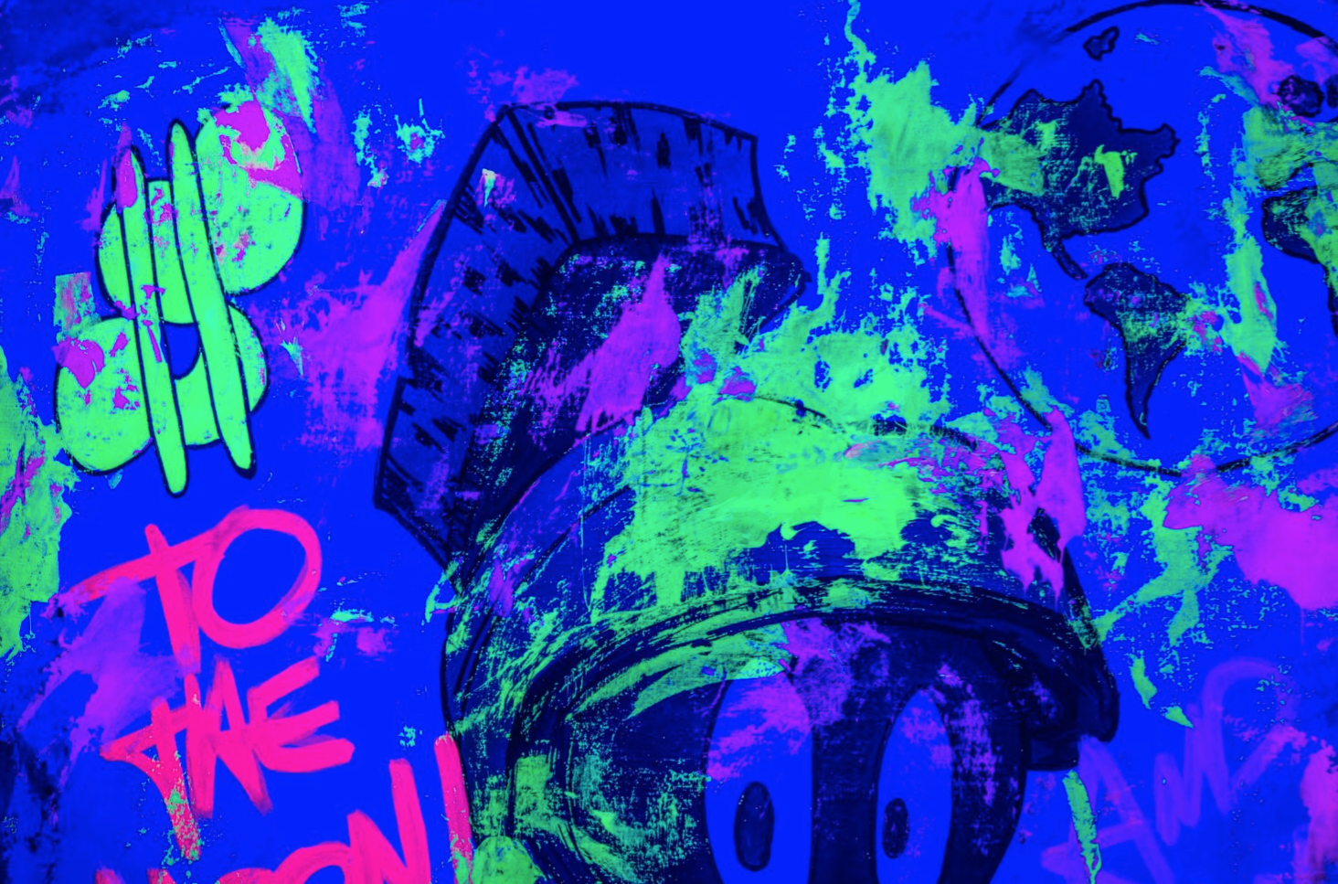 To the Moon with Marvin the Martian