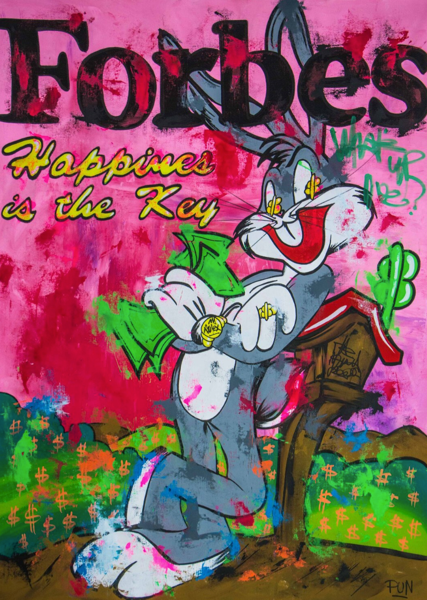 Bugs Bunny in Happiness is the Key for success