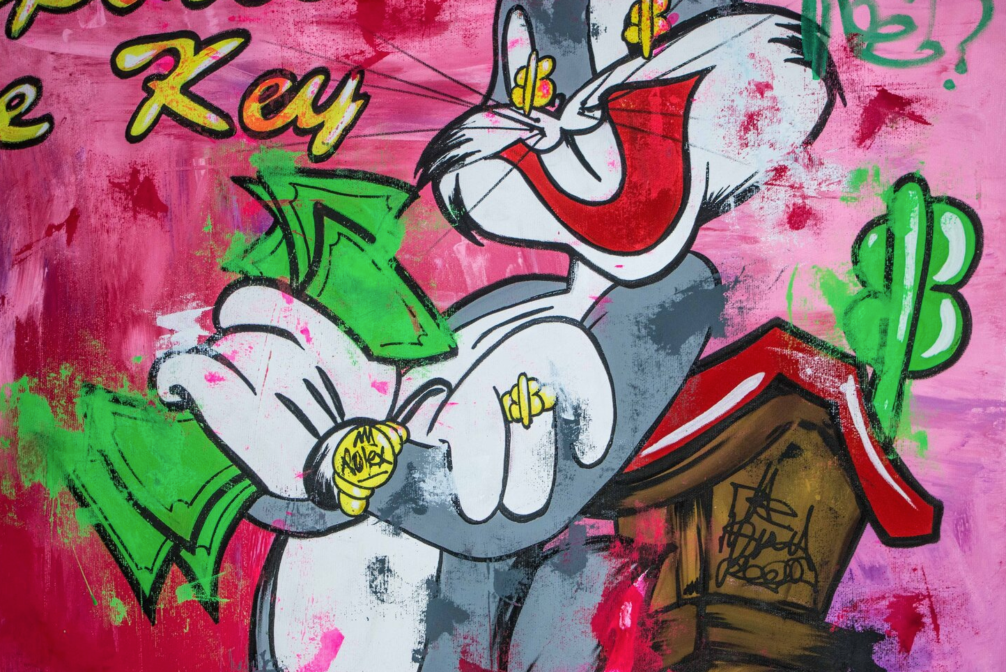 Bugs Bunny in Happiness is the Key for success