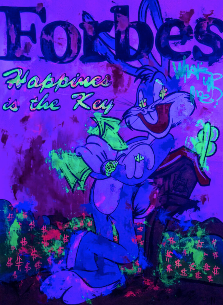 Bugs Bunny in Happiness is the Key for success