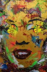 Marilyn Monroe Dollar Eyes