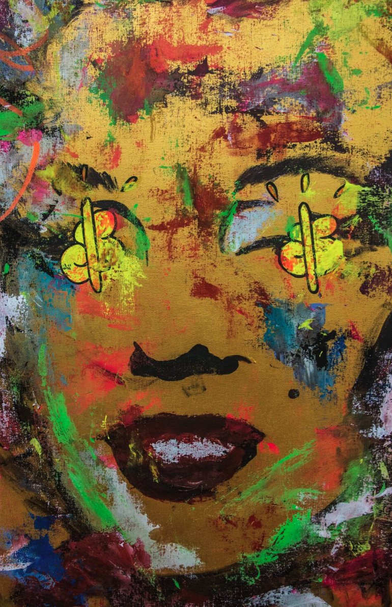 Marilyn Monroe Dollar Eyes