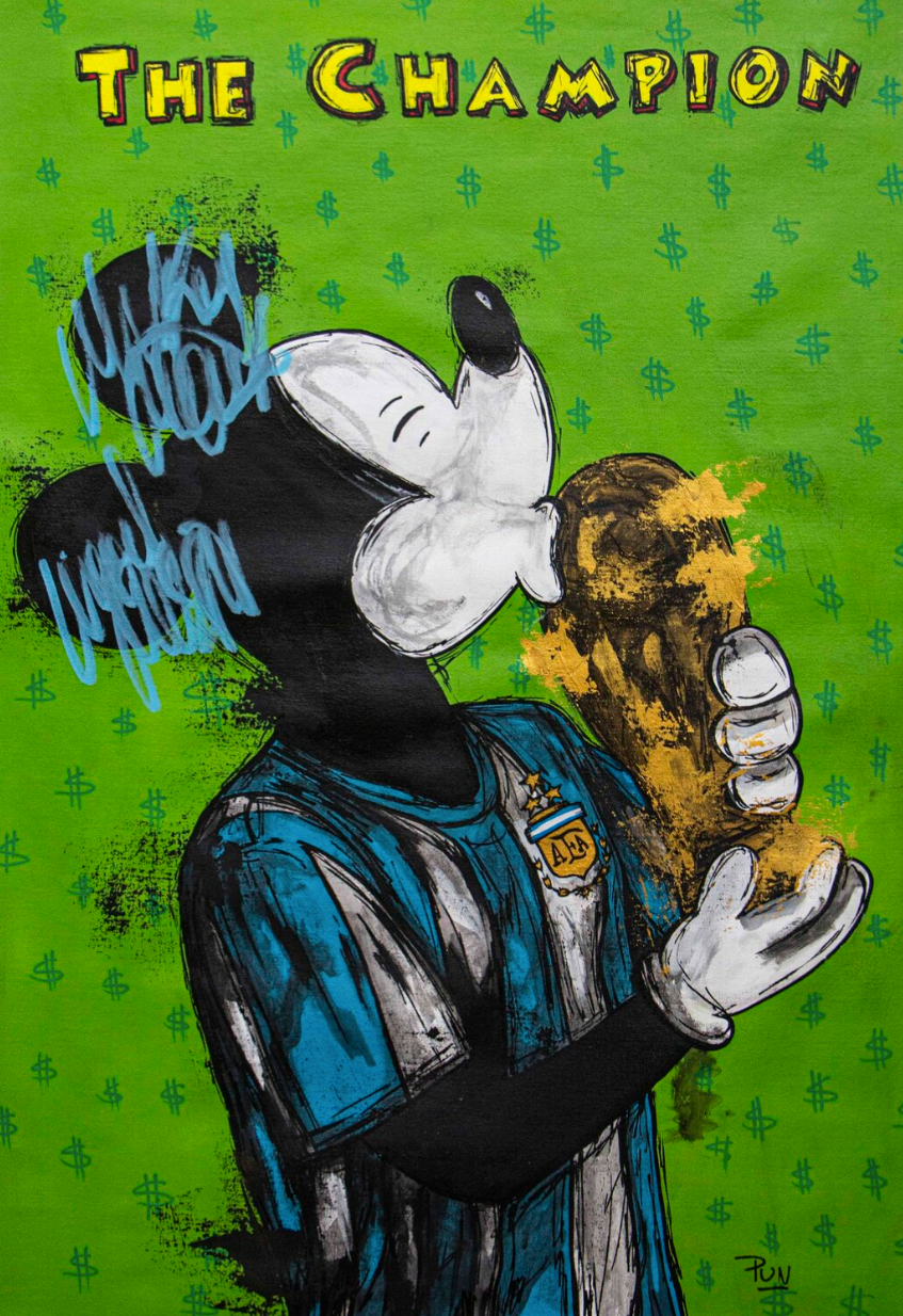 Mickey Messi the Champion