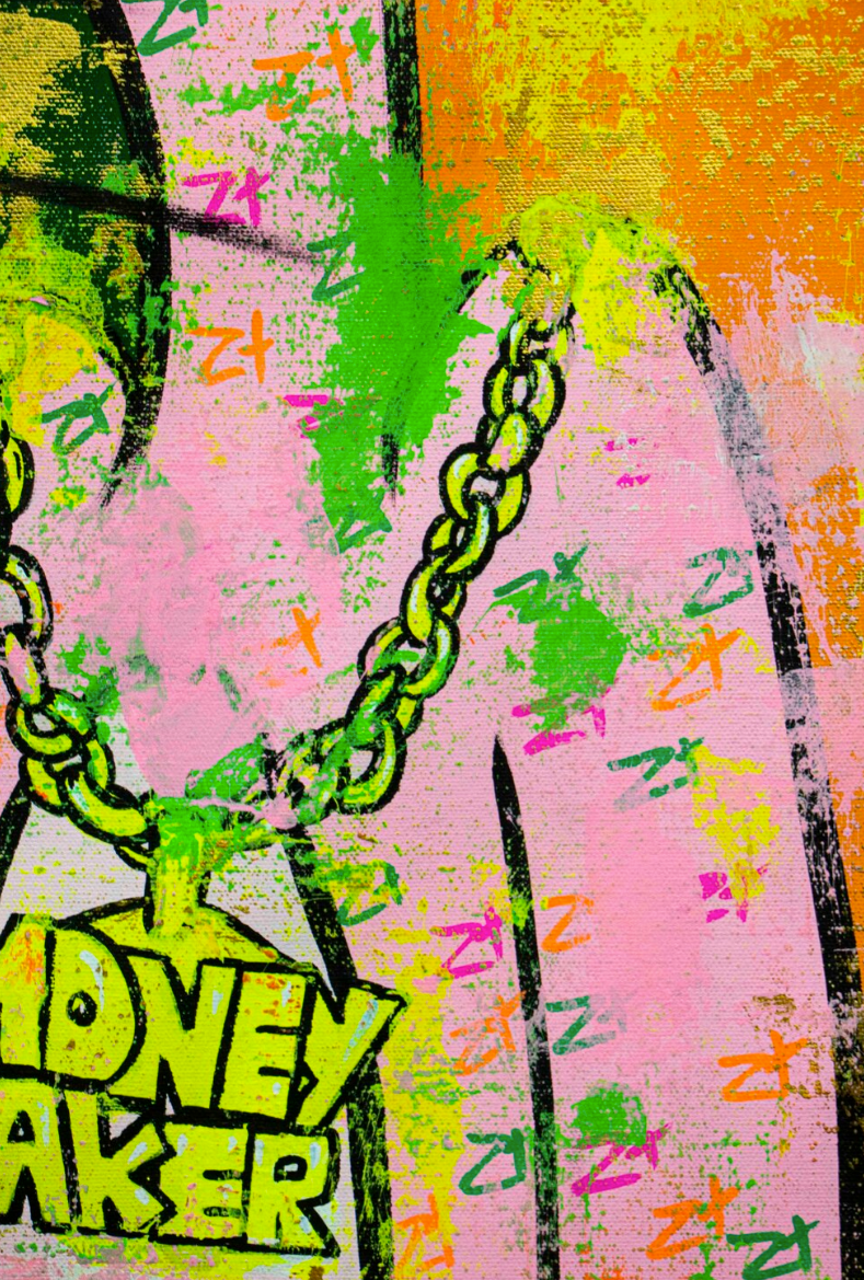 Pink Panther Billionaire pose