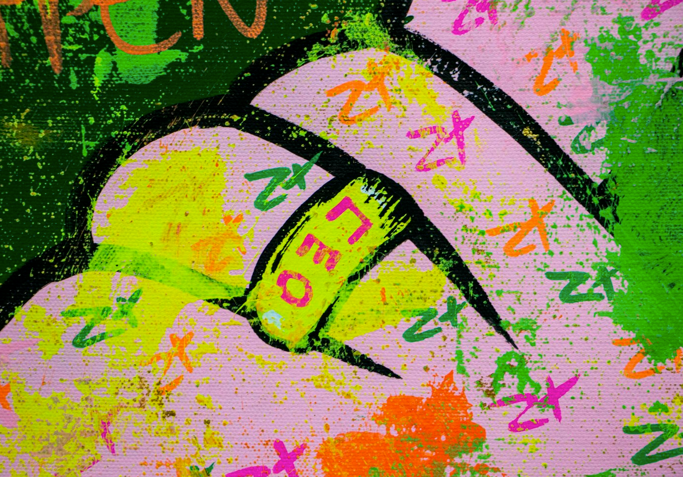 Pink Panther Billionaire pose