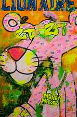 Pink Panther Billionaire pose