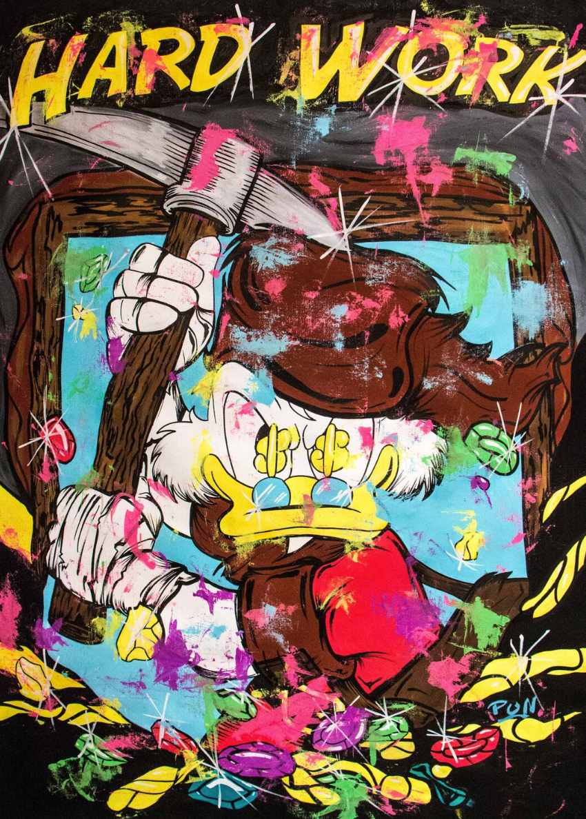 Scrooge McDuck -  Hard Work Pays off