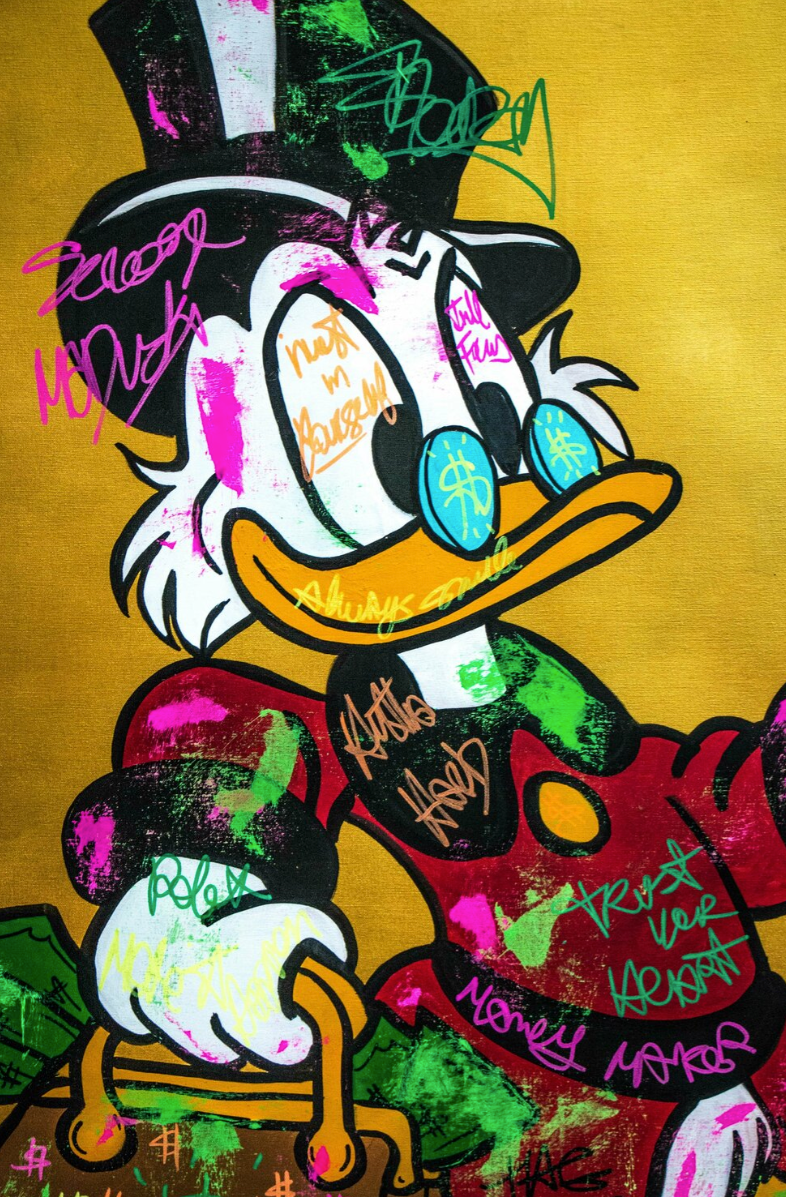 Scrooge Mc Duck pose #3 Golden Series