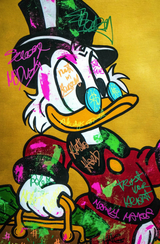 Scrooge Mc Duck pose #3 Golden Series