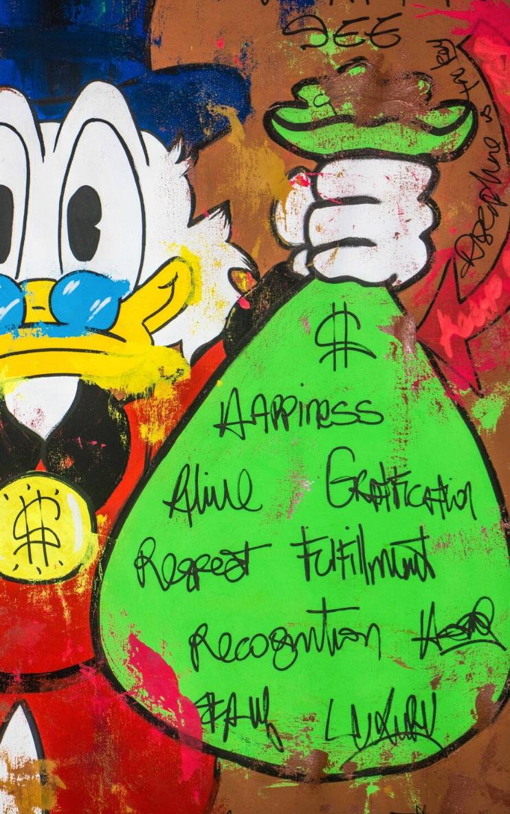 The Money Bag Illusion Scrooge Mc Duck