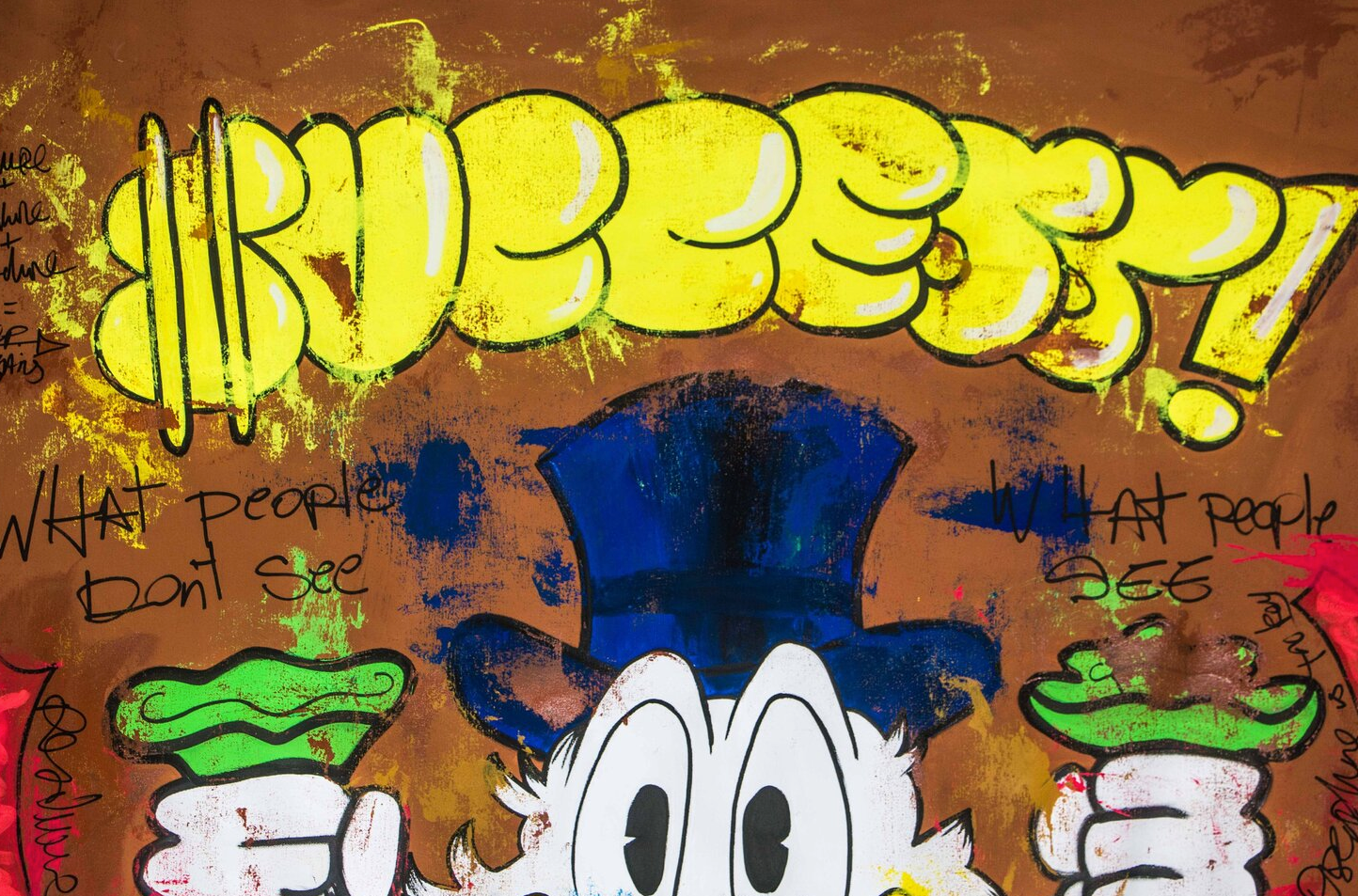 The Money Bag Illusion Scrooge Mc Duck