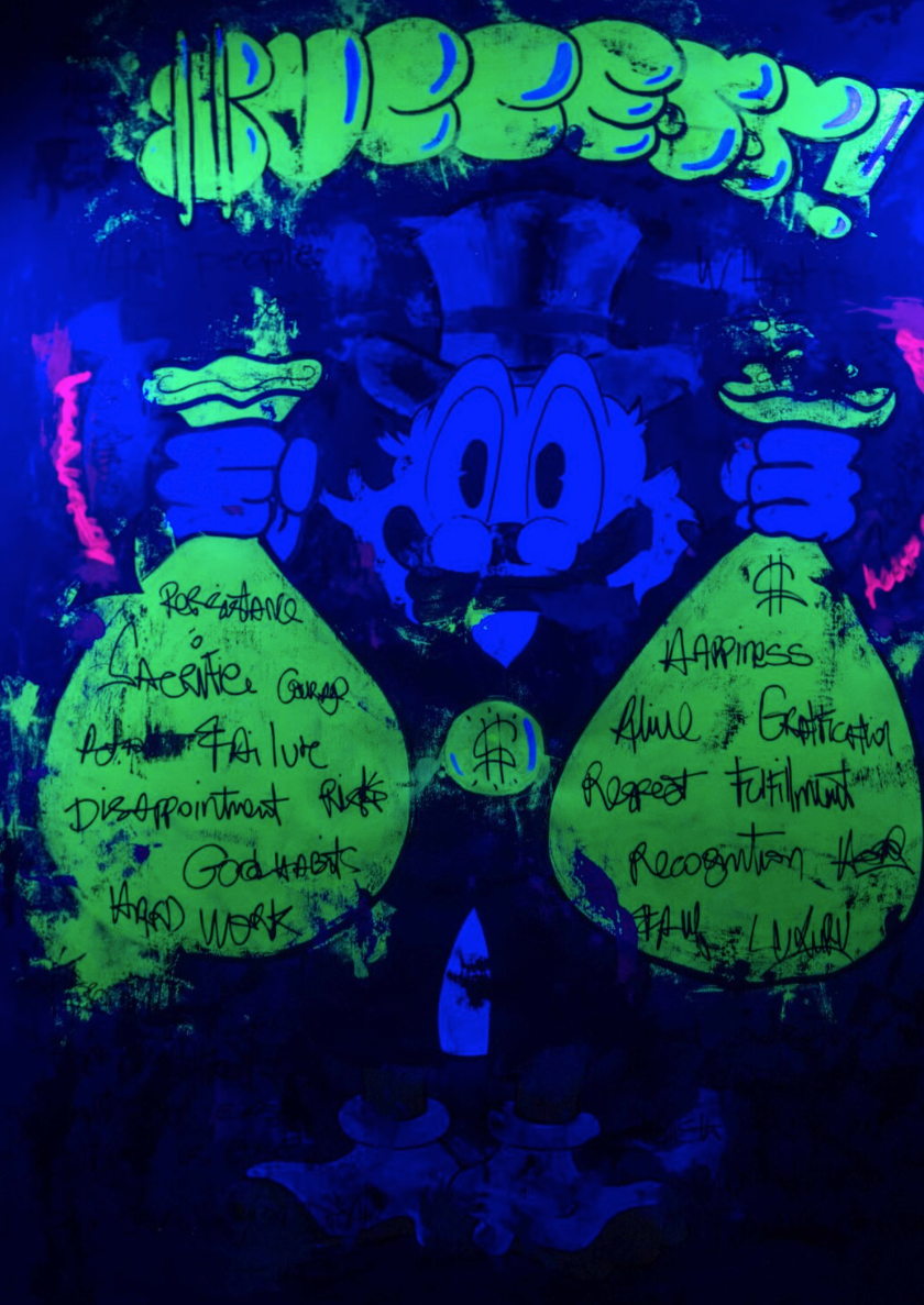 The Money Bag Illusion Scrooge Mc Duck