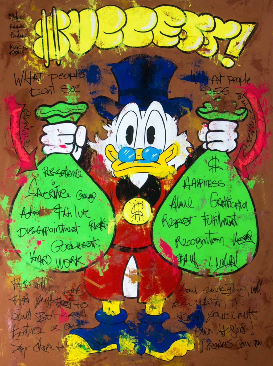 The Money Bag Illusion Scrooge Mc Duck