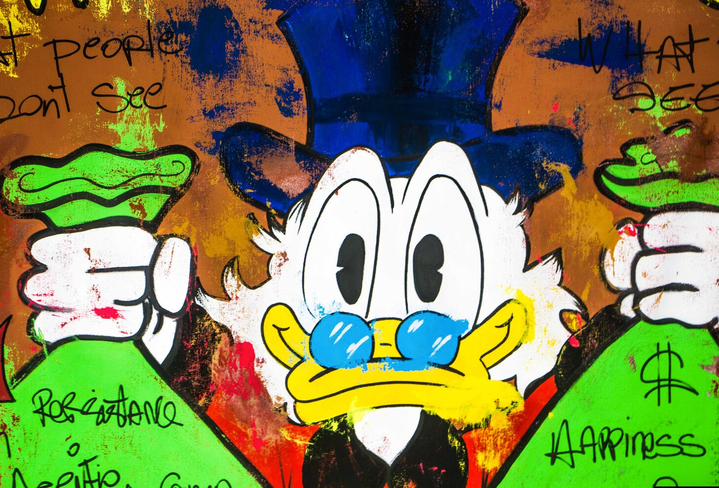 The Money Bag Illusion Scrooge Mc Duck