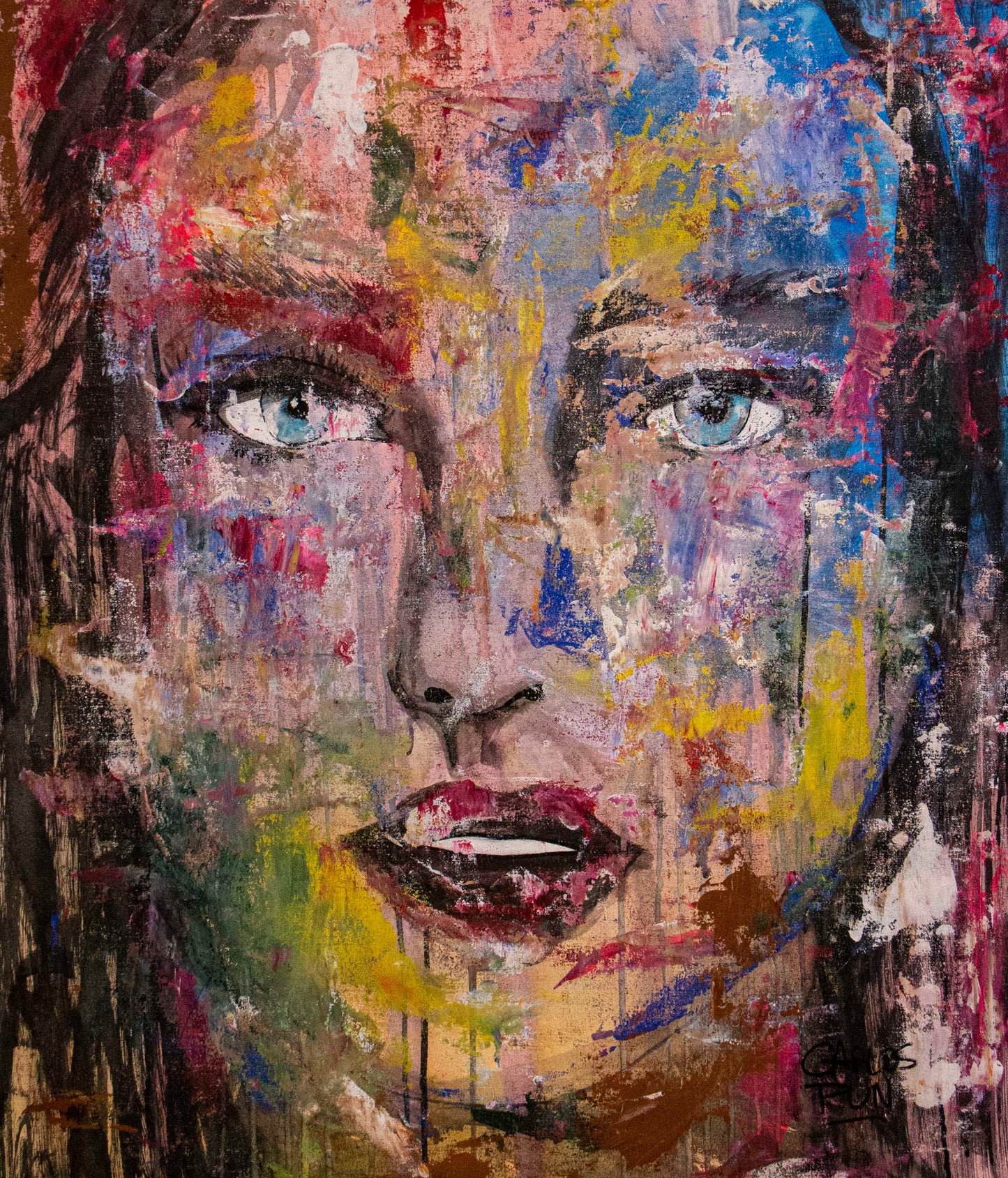 The Girl with the Blue Eyes