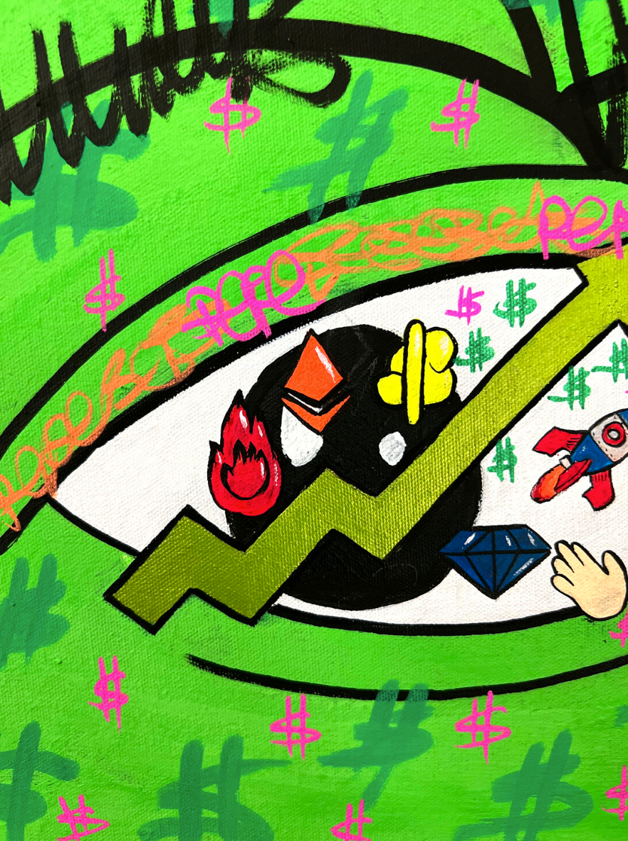 Golden Pepe Portrait N*1