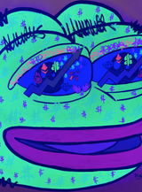 Golden Pepe Portrait N*1