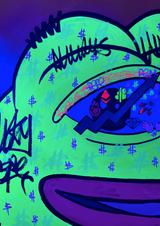 Golden Pepe Portrait N*1