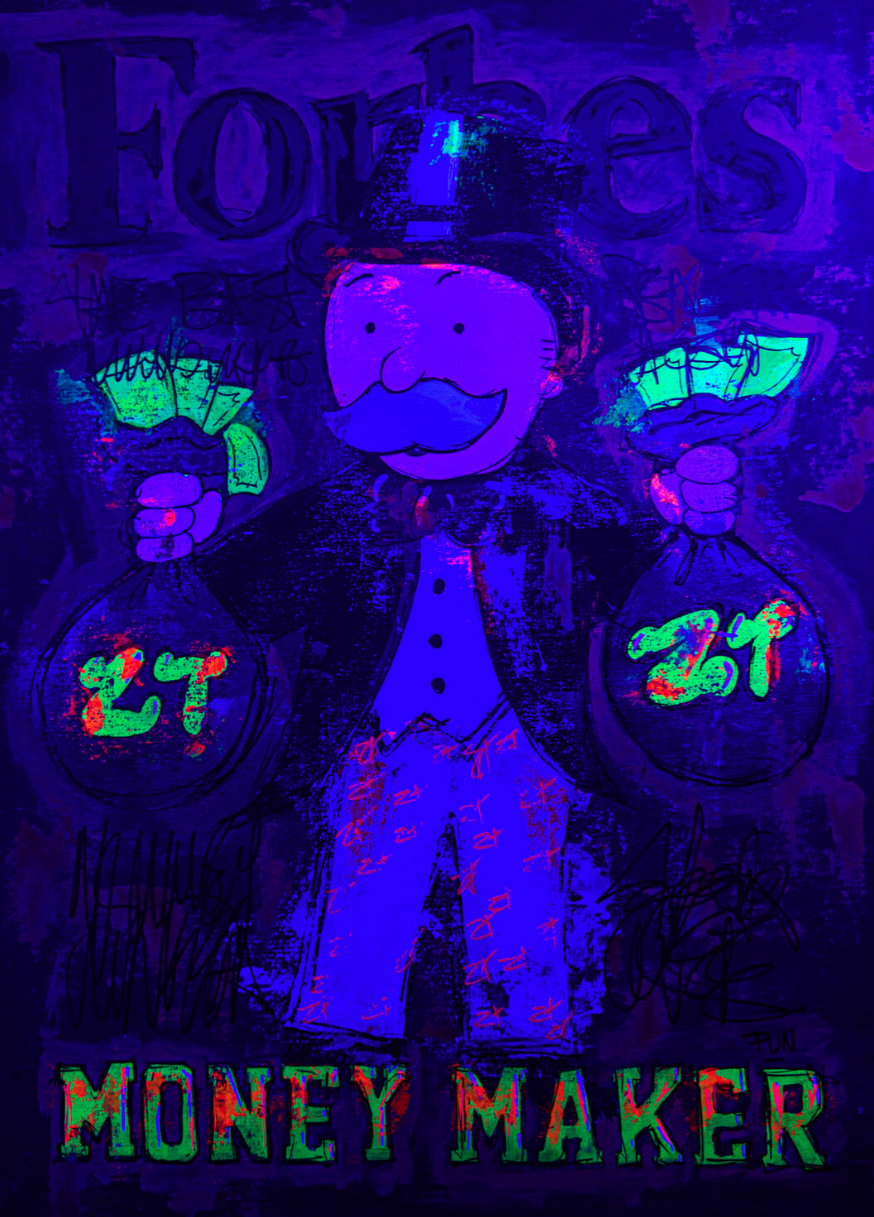 Monopoly Man Poland Zloty Money Bags