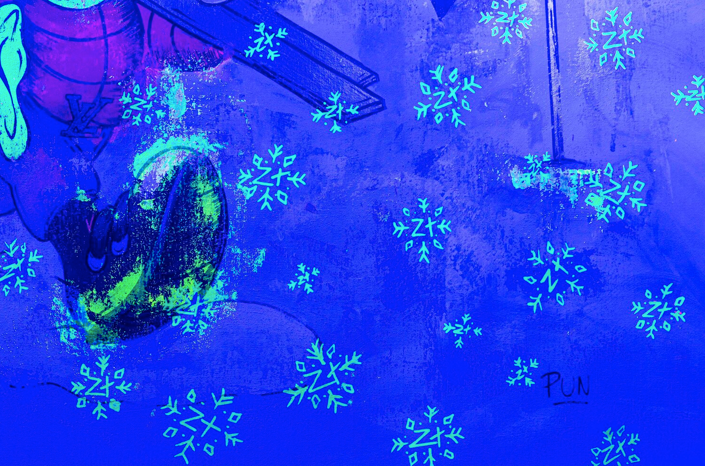 Poland Skii Winter Sports feat Mickey Mouse the Winner